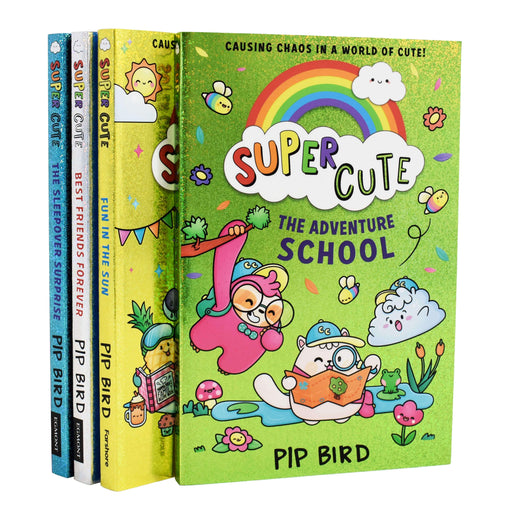 Super Cute 4 Books Collection by Pip Bird (Surprise, School, Sun, Forever) - Ages 5-7 - Paperback 5-7 Farshore