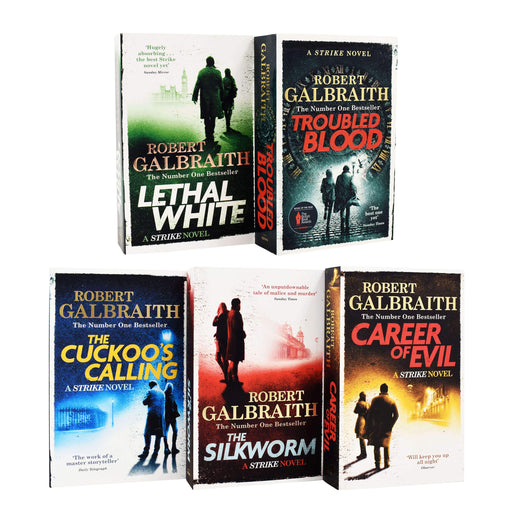 The Strike Series Collection 5 Books Set By Robert Galbraith - Young Adult - Paperback Young Adult Sphere