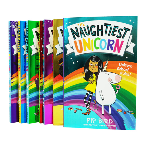 The Naughtiest Unicorn Series 7 Books Collection Set By Pip Bird - Ages 5-8 - Paperback 5-7 Egmont Publishing