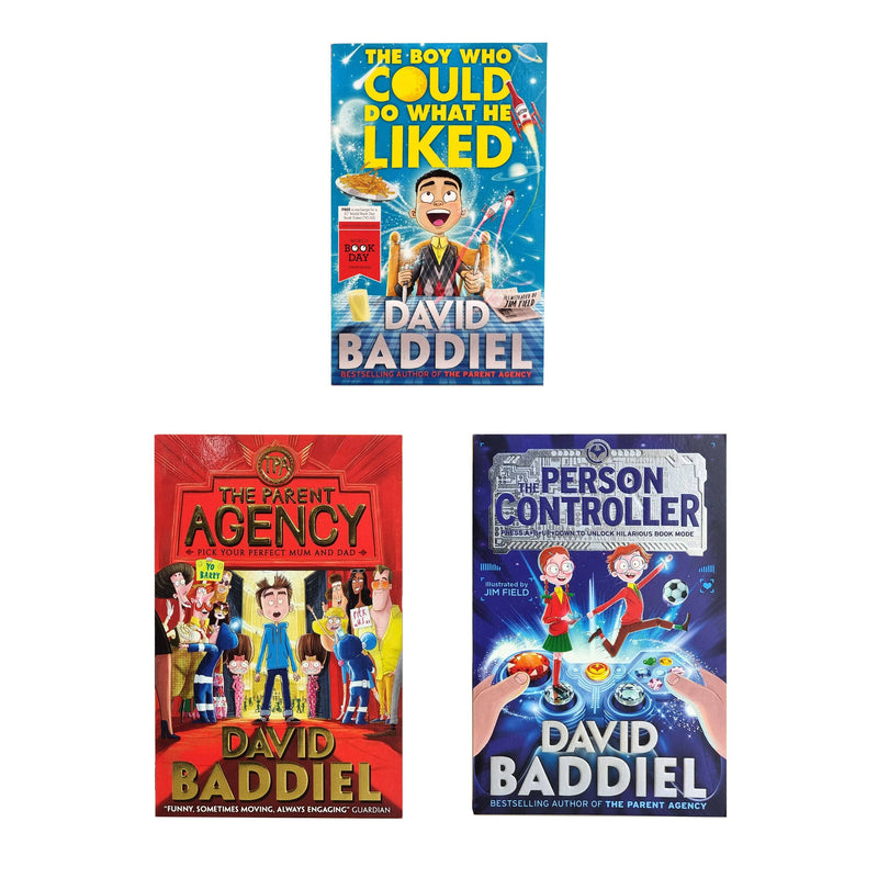 David Baddiel 3 Books Collection Set - Ages 7-9 - Paperback 7-9 Harper Collins
