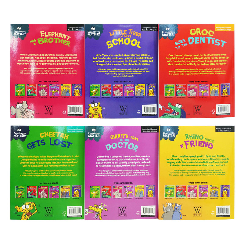 Sue Graves Experiences Matter Collection 6 Books Set - Ages 0-5 - Paperback 0-5 Franklin Watts