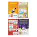 Jeff Kinney 4 Books Children's Collection Set - Ages 5-7 - Paperback/Hardback 5-7 Penguin