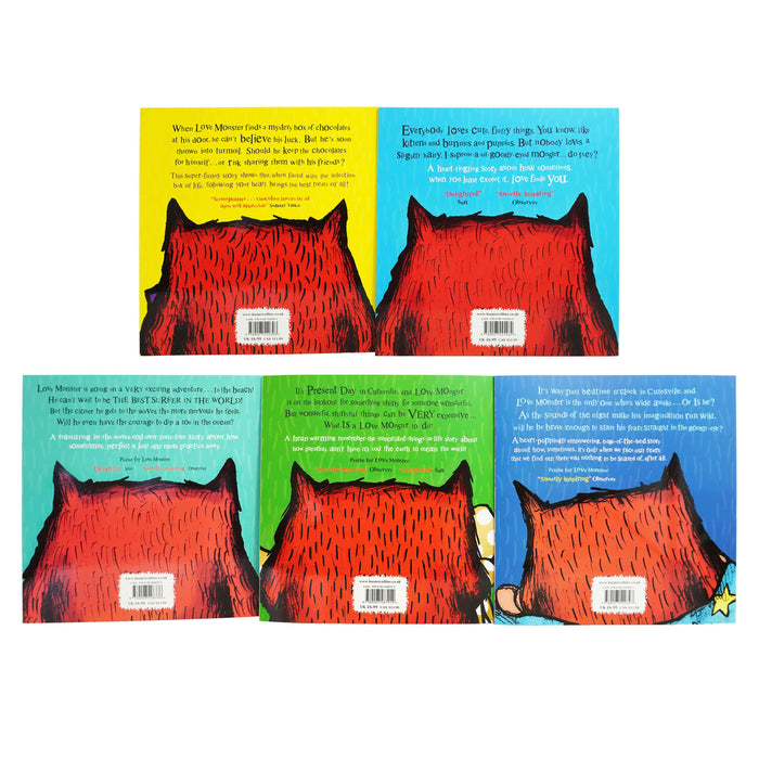 Love Monster Series 5 Books Collection Set By Rachel Bright - Ages 0-5 - Paperback 0-5 HarperCollins