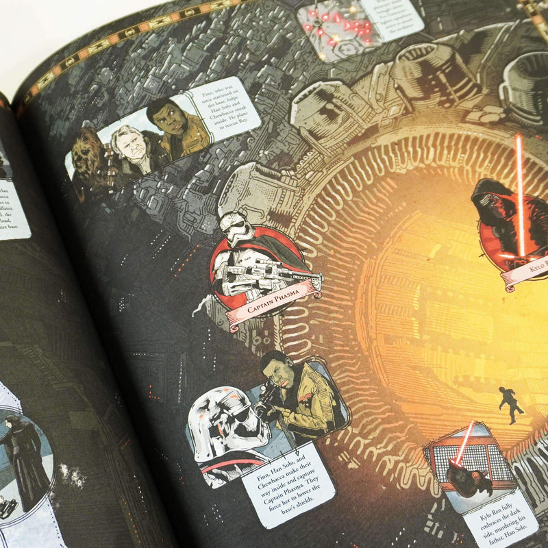 Star Wars Galactic Maps: An Illustrated Atlas of the Star Wars Universe By Tim McDonagh - Ages 7-9 - Hardback 7-9 Disney