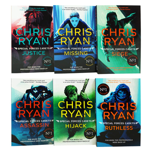 Special Forces Cadets Series 6 Books Collection Set By Chris Ryan - Ages 9-14 - Paperback 9-14 Hot Key Books