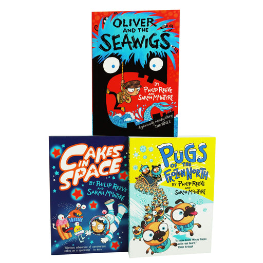 Reeve & McIntyre Adventures 3 Books Collection Set By Philip Reeve & Sarah McIntyre - Ages 7-9 - Paperback 7-9 Oxford University Press