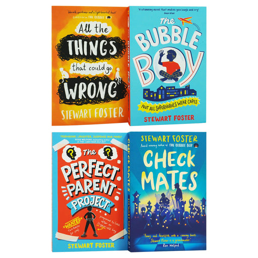 Stewart Foster The Bubble Boy 4 Books Collection Set - Young Adult - Paperback Young Adult Simon & Schuster