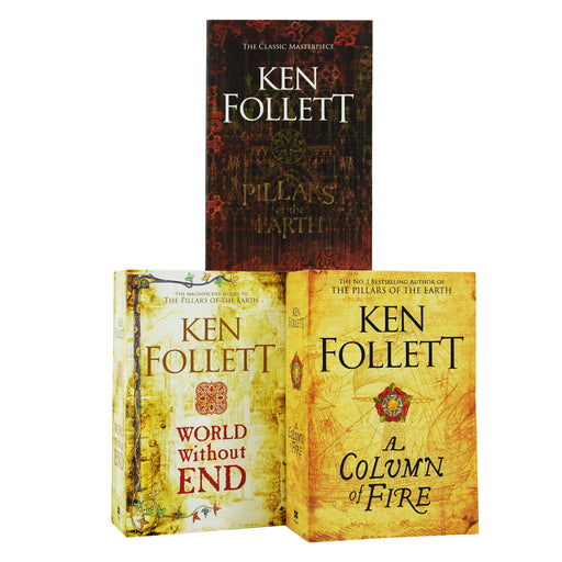 Ken Follett The Kingsbridge Novels Stories Collection 3 Books Set - Adult - Paperback Adult Pan Macmillan