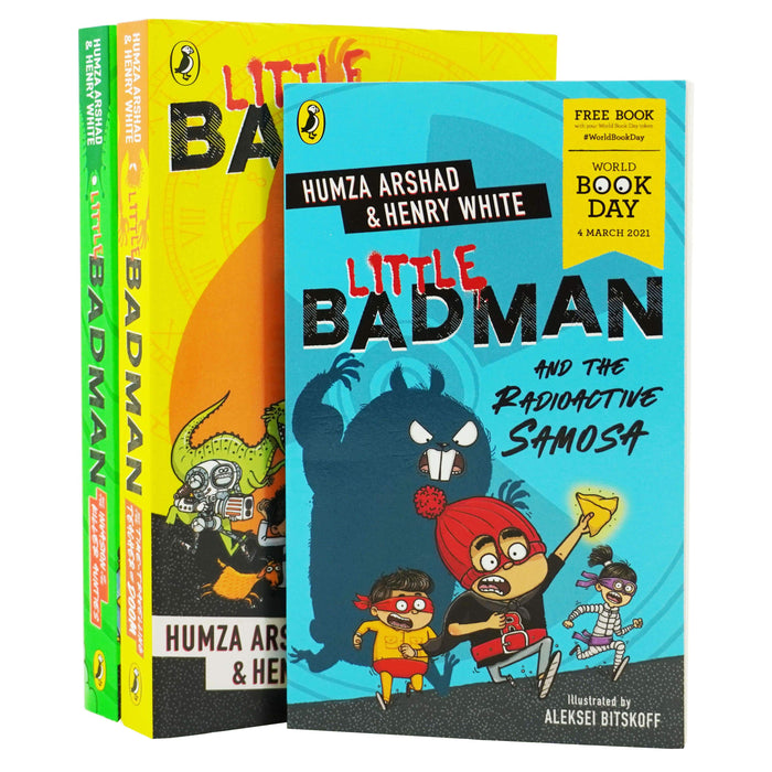 Little Badman Collection 3 Books Set By Humza Arshad & Henry White - Ages 9-14 - Paperback 9-14 Puffin