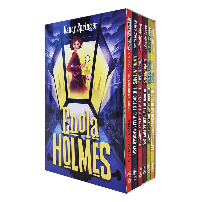 Enola Holmes 6 Books Collection Set By Nancy Springer - Ages 9+ - Paperback Young Adult Hot Key Books