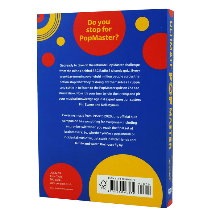 Ultimate PopMaster: Over 1,500 brand new questions from the iconic BBC Radio 2 quiz By Phil Swern - Non-Fiction - Paperback Young Adult Penguin
