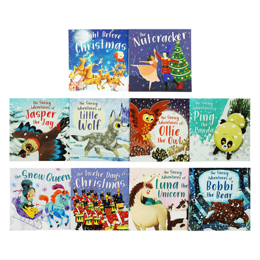 Stories for Christmas 10 Books Collection Box Set - Ages 3+ - Paperback 0-5 Miles Kelly Publishing