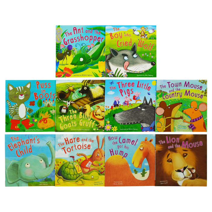 Read With Me - Bedtime Stories Box Set 10 Picture Books - Ages 2+ - Paperback 0-5 Miles Kelly Publishing