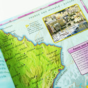 Children's World Atlas Book By Malcolm Watson - Ages 5-7 - Paperback 5-7 Miles Kelly