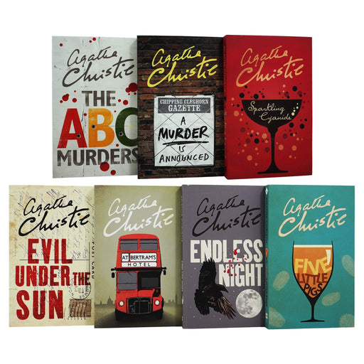 Seven Deadly Sins 7 Books Box Set Collection by Agatha Christie - Adult - Paperback Adult HarperCollins Publishers