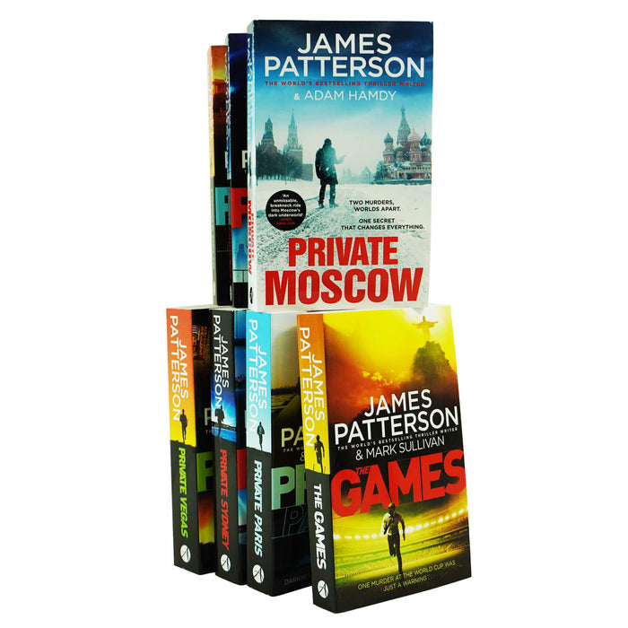James Patterson Private Series 9 - 15 Collection 7 Books Set - Young Adult - Paperback Young Adult Arrow Books