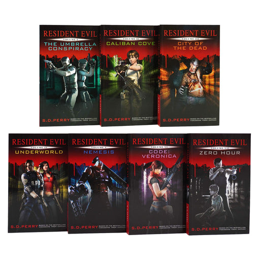 Resident Evil Series 7 Books Collection By S. D. Perry - Ages 9-14 - Paperback 9-14 Titan Books