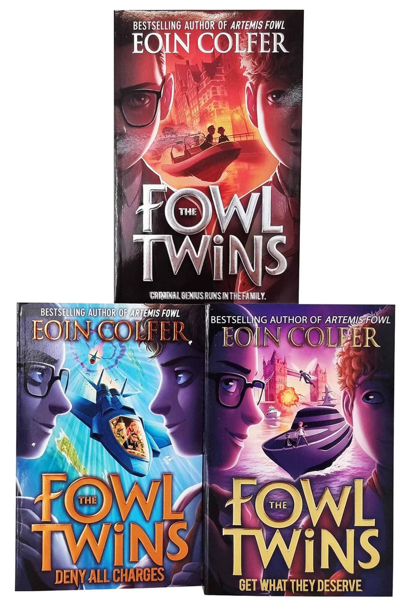 The Fowl Twins Series 3 Books Collection Set By Eoin Colfer - Ages 9-14 - Paperback 9-14 HarperCollins Publishers
