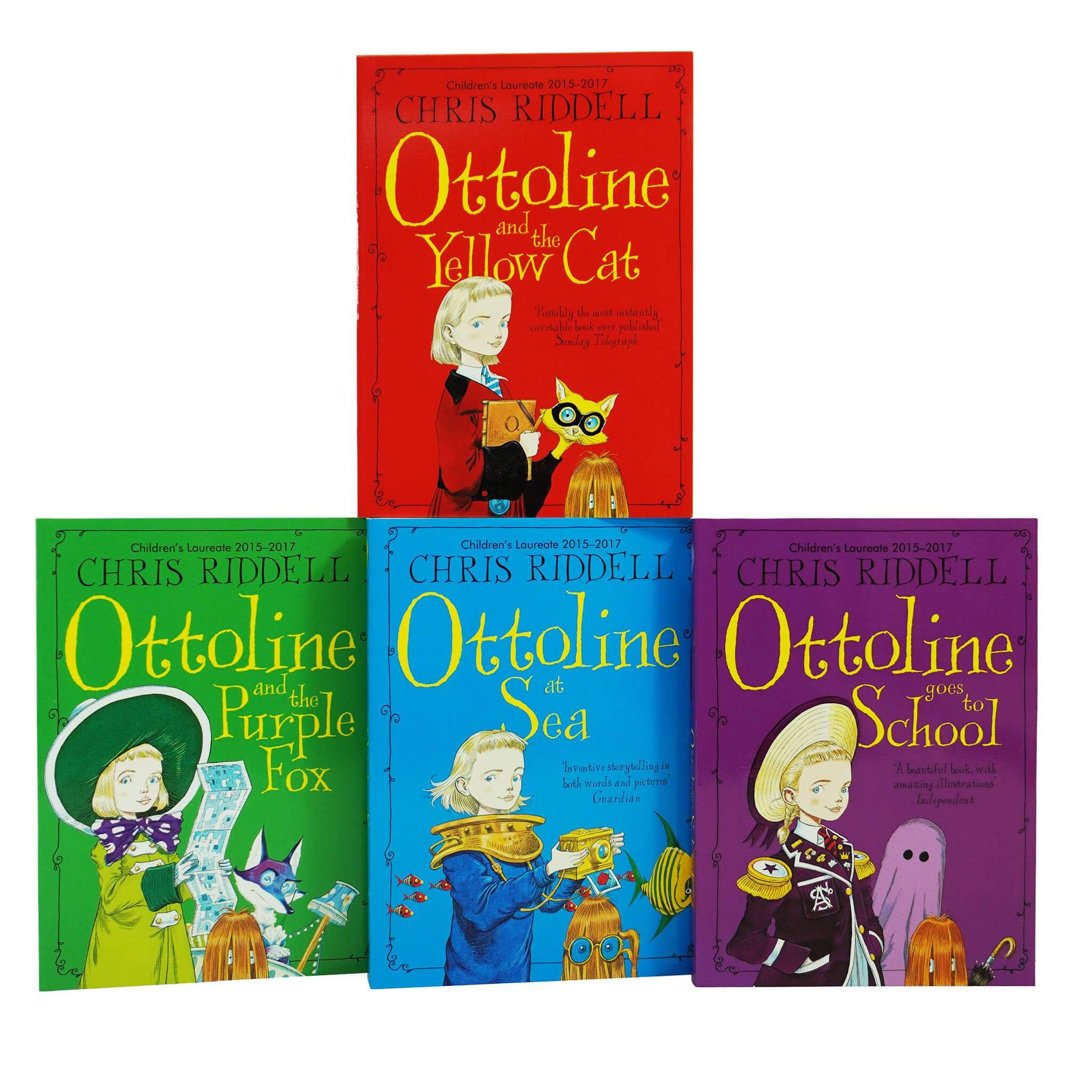 Chris Riddell Ottoline Collection 4 Books Set Books2Door chris-riddell-ottoline-collection-4-books-set-books2door