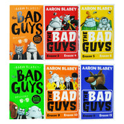 The Bad Guys by Aaron Blabey: Episodes 1-12 Collection 6 Books Set - Ages 7-9 - Paperback 7-9 Scholastic