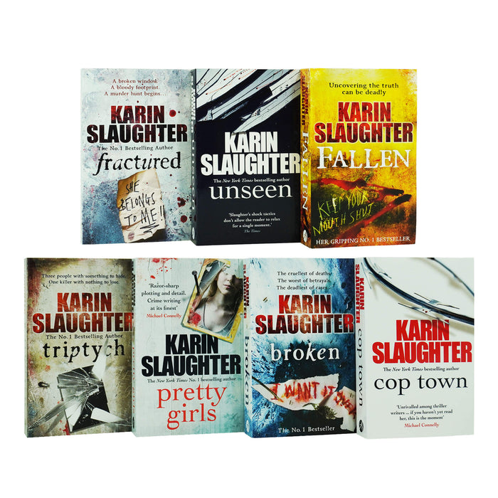 Will Trent and More 7 Books Collection Set by Karin Slaughter - Adult - Paperback Adult Arrow Books