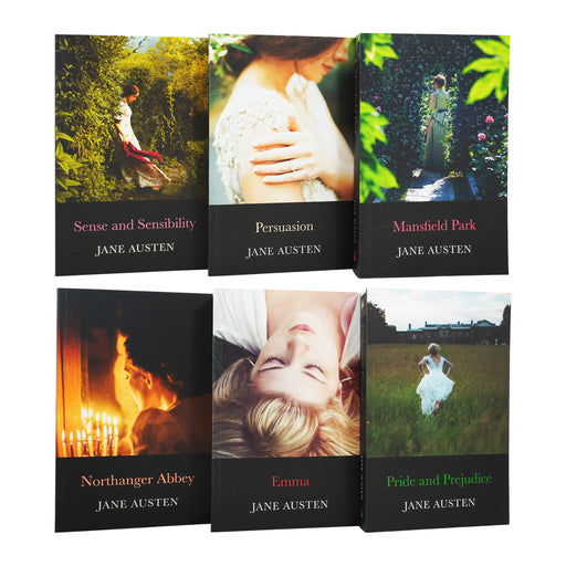 Jane Austen Complete 6 Books Box Set (Northanger, Emma, Pride, Sense, Persuasion, Park) - Adult - Paperback Adult Classic Editions