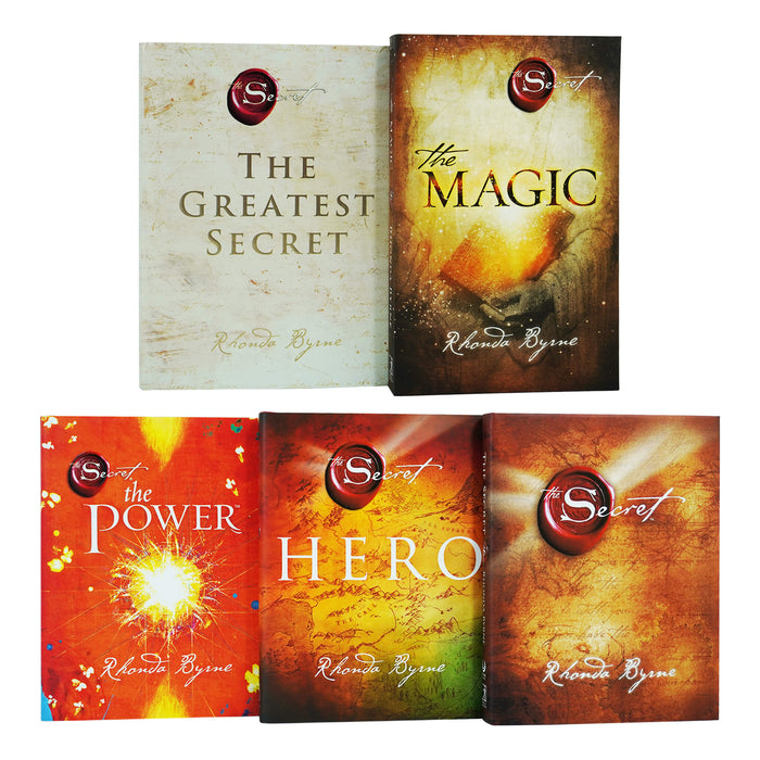 The Secret Series 5 Books Collection Set By Rhonda Byrne - Adult - Paperback/Hardback Non Fiction Simon & Schuster
