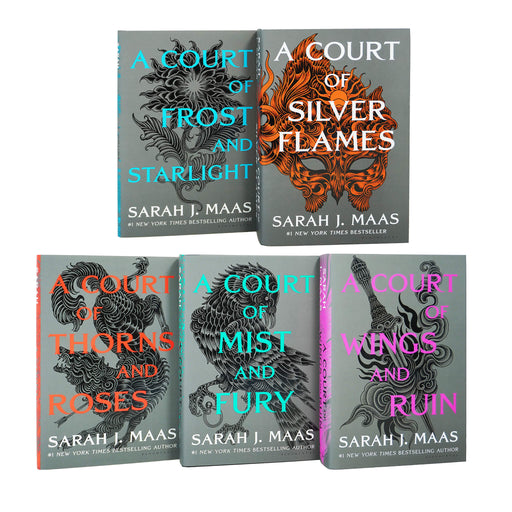 A Court of Thorns and Roses 5 Books Collection Set By Sarah J. Maas - Ages 17+ - Hardback Young Adult Bloomsbury Publishing