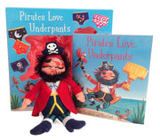 Pirates Love Underpants Book With a Pantstastic Pirate Captain Toy By Claire Freedman and Ben Cort - Ages 2+ - Paperback Toys Simon & Schuster