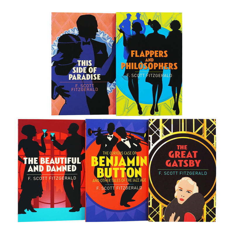 The Classic F. Scott Fitzgerald Collection 5 Books Box Set - Ages 14+ - Paperback Adult Arcturus Publishing