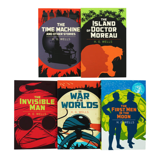 The Classic H. G. Wells Collection 5 Books Box Set - Ages 14+ - Paperback Adult Arcturus Publishing