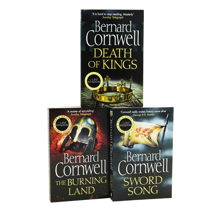 The Last Kingdom Saxon Tales Series 3 Books Collection Set (Book 4-6) By Bernard Cornwell - Ages 12+ - Paperback Young Adult Harper Collins