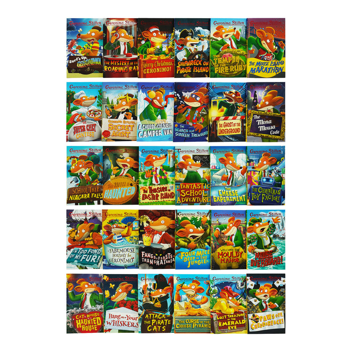 Geronimo Stilton: The 30 Book Collection Set (Series 1,2 & 3) By Sweet Cherry Publishing - Age 5-7 - Paperback 5-7 Sweet Cherry Publishing