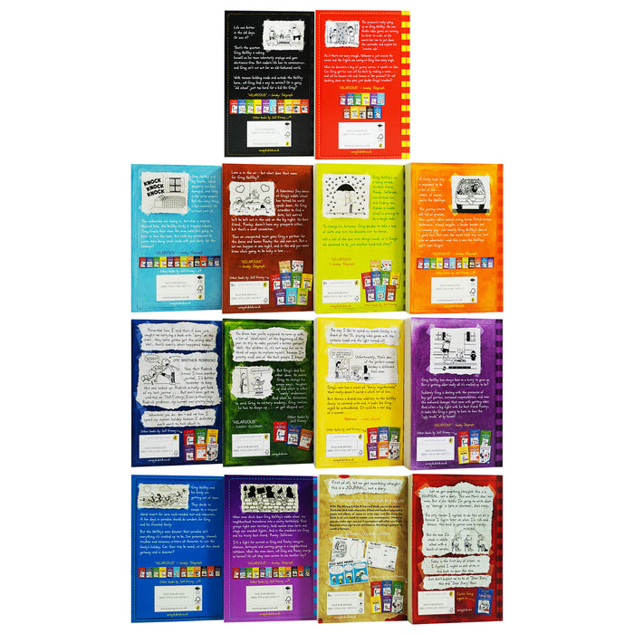 Diary Of A Wimpy Kid 13 Books collection Set By Jeff Kinney - Ages 7+ - Paperback 7-9 Penguin