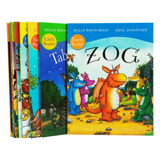Julia Donaldson and Axel Scheffler Early Readers 8 Books Collection Set - Ages 4+ - Paperback 5-7 Alison Green Books