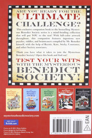 The Mysterious Benedict Society By Trenton Lee Stewart - Ages 8-12 - Paperback 9-14 Little Brown
