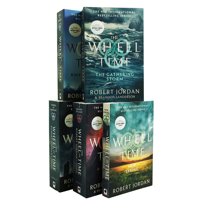 The Wheel of Time Collection 5 Books Set Series 3 (Book 11-15) By Robert Jordan - Young Adult - Paperback Young Adult Orbit