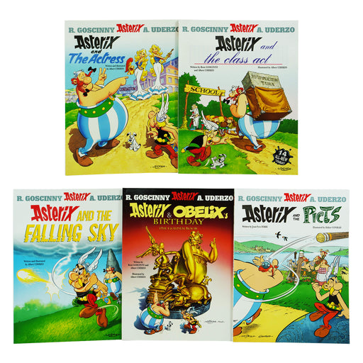 The Complete Asterix Series 7 (31-35) 5 Books Set By Rene Goscinny and Albert Uderzo - Ages 7-9 - Paperback 7-9 Hachette Children's Group