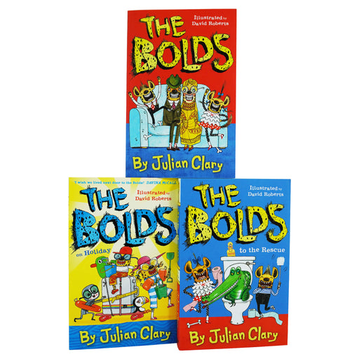 The Bolds Series Collection 3 Books Set By Julian Clary - Age 7-9 - Paperback 7-9 Andersen