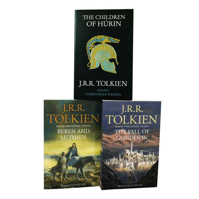 The First Age of Middle-earth 3 Books Collection Set by J. R. R. Tolkien - Adult - Paperback Adult Harper Collins