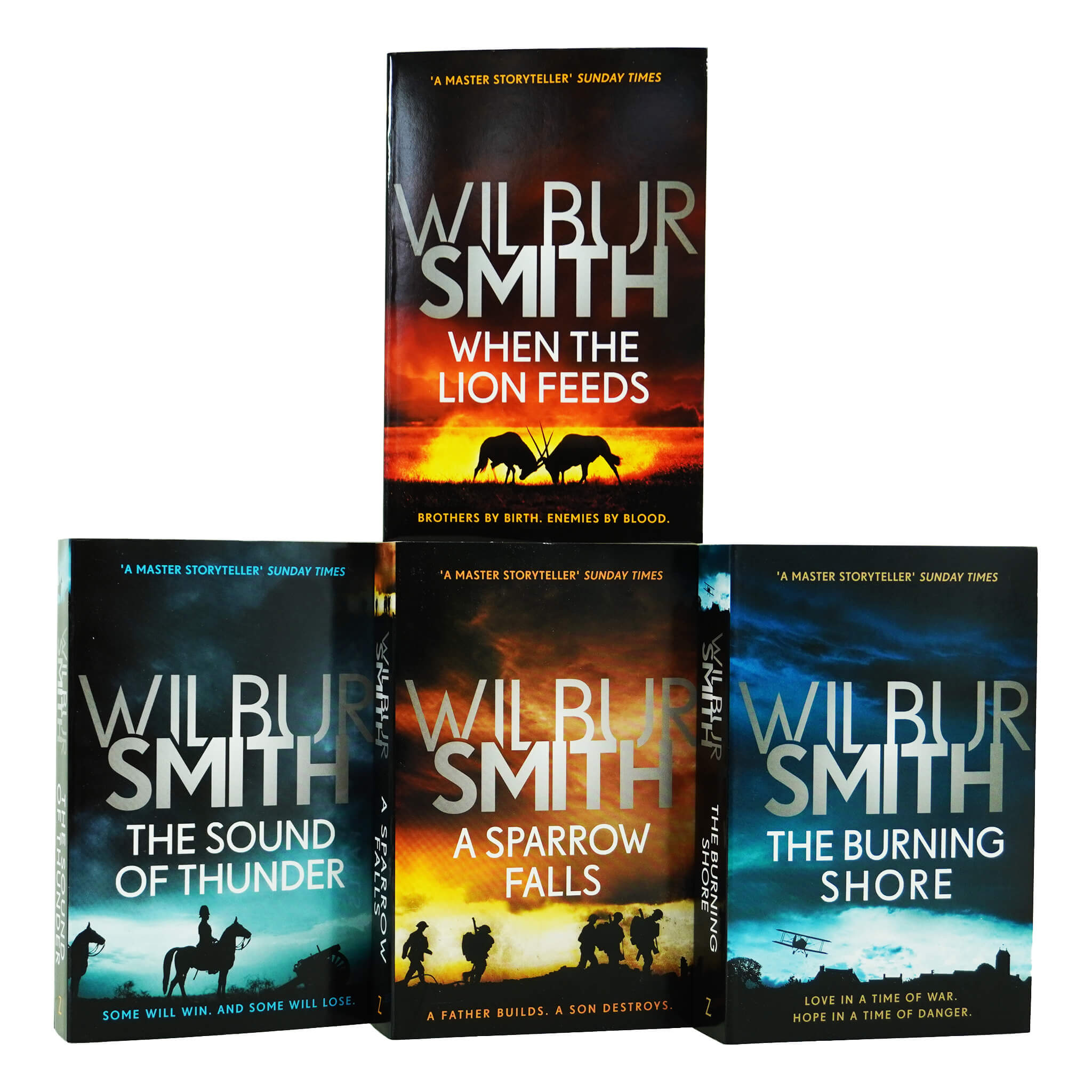The Courtney Series 4 Books Collection Set (1 To 4) By Wilbur Smith ...