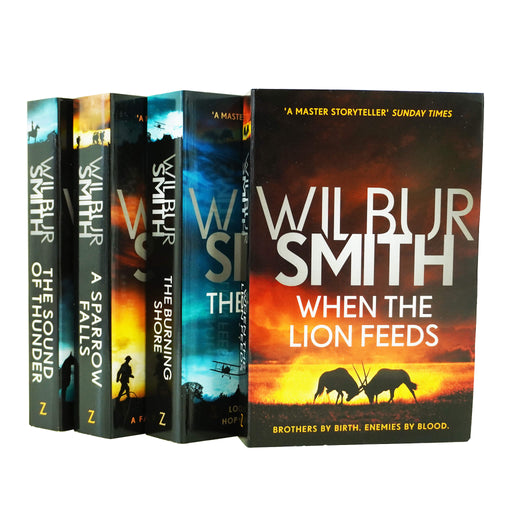 The Courtney Series 4 Books Collection Set (1 To 4) By Wilbur Smith - Young Adult - Paperback Young Adult Zaffre