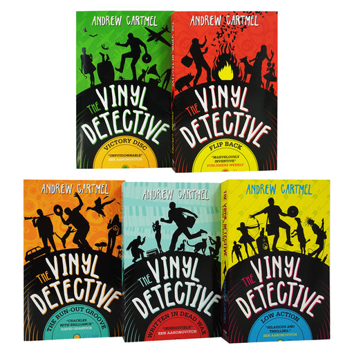 The Vinyl Detective Series 5 Books Collection Set By Andrew Cartmel - Ages 14-16 - Paperback Young Adult Titan Books Ltd