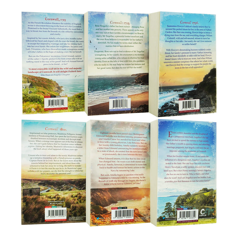 Cornish Saga 6 Books Collection Set by Nicola Pryce - Adult - Paperback Adult Corvus Books