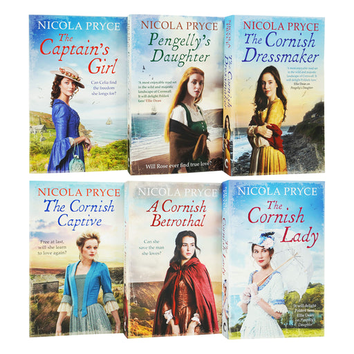 Cornish Saga 6 Books Collection Set by Nicola Pryce - Adult - Paperback Adult Corvus Books