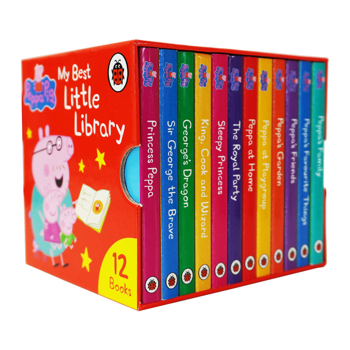 Peppa Pig My Best Little Library 12 Books Collection Box Set - Ages 0-5 - Board Book 0-5 Ladybird