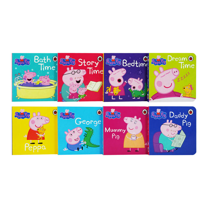 Peppa Pig My First Little Library 8 Books Collection - Ages 0-5 - Board Book 0-5 Ladybird