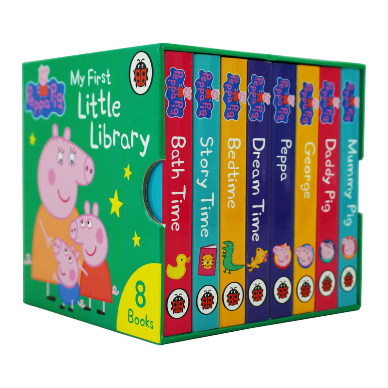Peppa Pig My First Little Library 8 Books Collection - Ages 0-5 - Board Book 0-5 Ladybird
