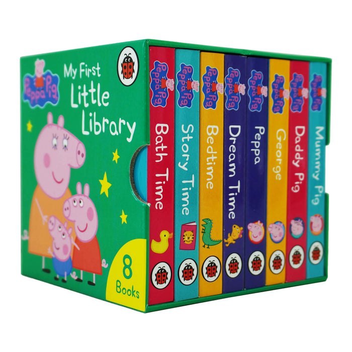 Peppa Pig My First Little Library 8 Books Collection - Ages 0-5 - Board Book 0-5 Ladybird