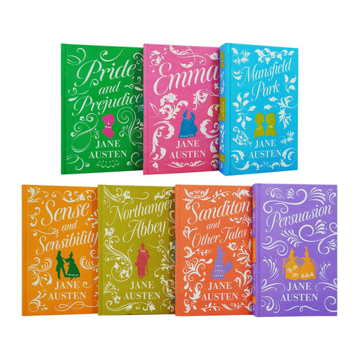 Jane Austen: Complete 7 Books Deluxe Box Set - Adult - Hardback Adult Classic Editions